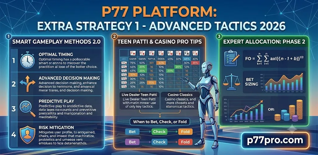 P77 game strategy probability analysis and smart gameplay tips