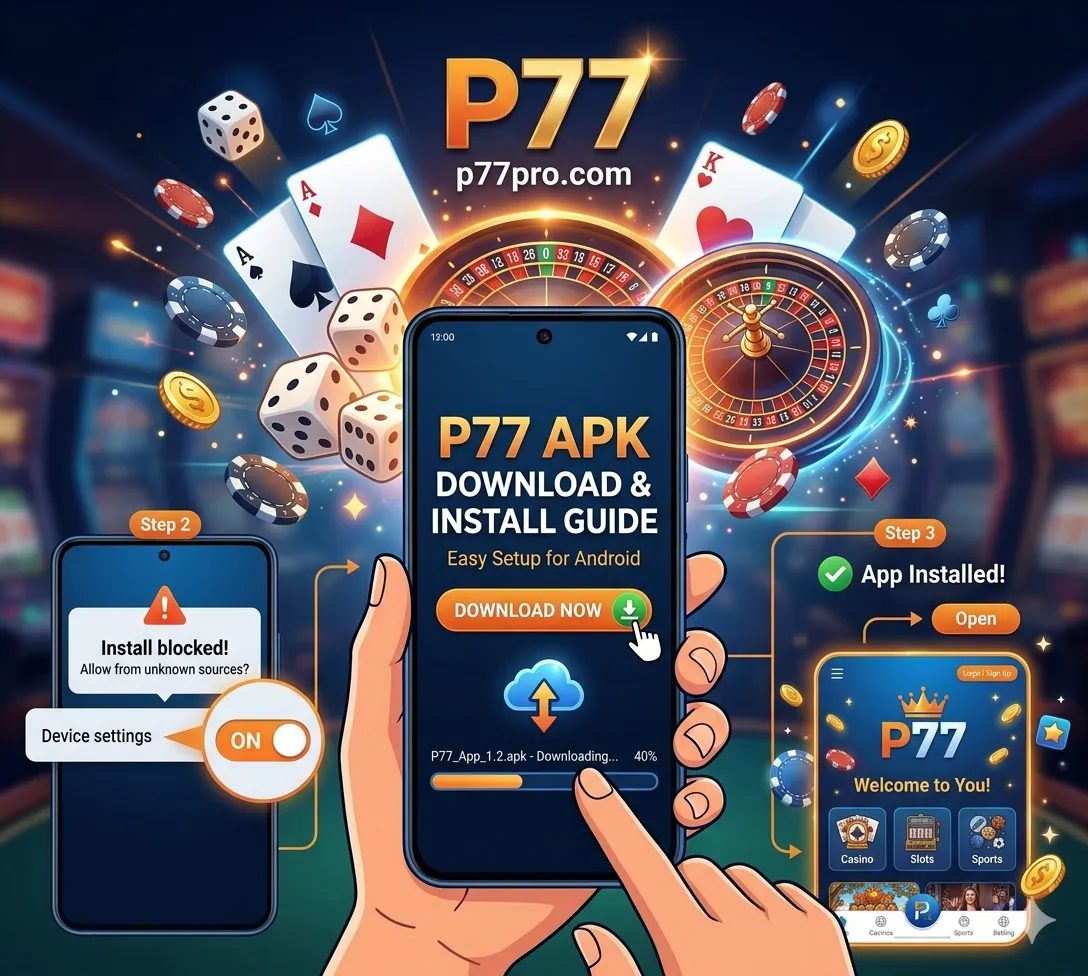 P77 APK Install Guide Android Setup