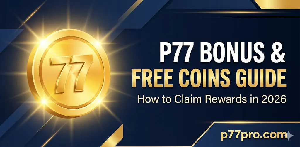 P77 Bonus & Free Coins Guide 2026: Unlock Rewards, Spins, and Exclusive VIP Benefits P77 Bonus & Free Coins Guide 2026: Unlock Rewards, Spins, and Exclusive VIP Benefits